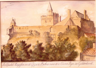 wKleefse burcht van Huissen